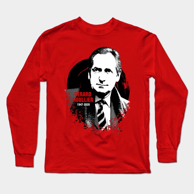 Gérard Houllier is RED Long Sleeve T-Shirt by BAJAJU